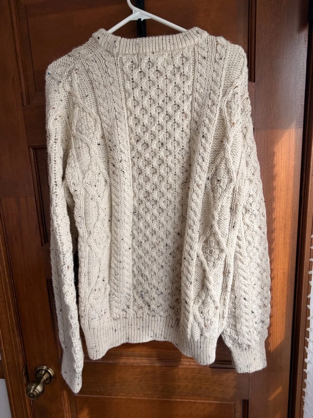 Vintage 90s Arancraft 100% Wool - Picture 4 of 4